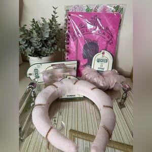 Wicked Bundle - Journal w/ Stickers and 3 Scunci Hair Items - All New w/ Tags